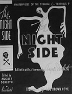 The Night Side horror anthology, featuring Coye's illustrations
