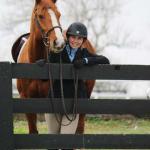 Alumna Rachel Rodriguez and her horse